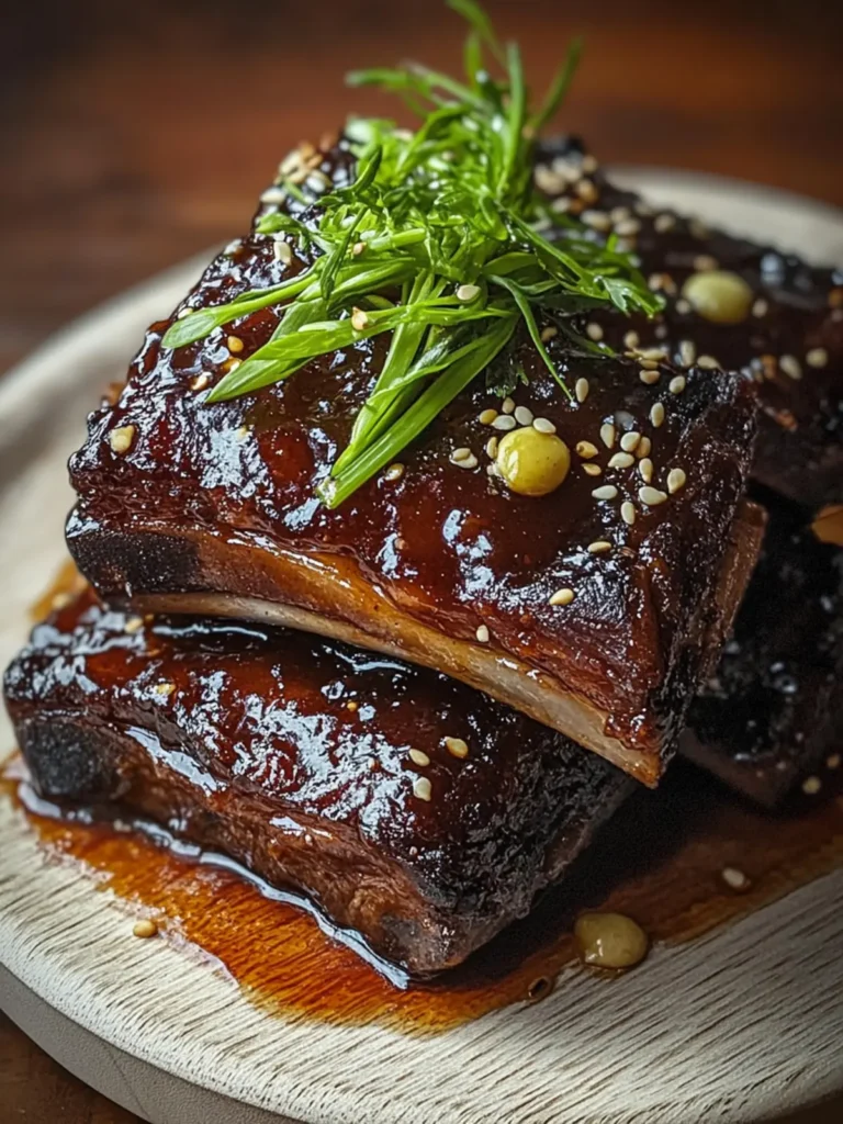 Caramelized Roast Asian Beef Rib