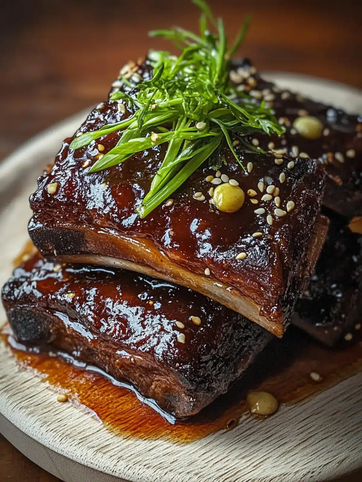 Caramelized Roast Asian Beef Rib