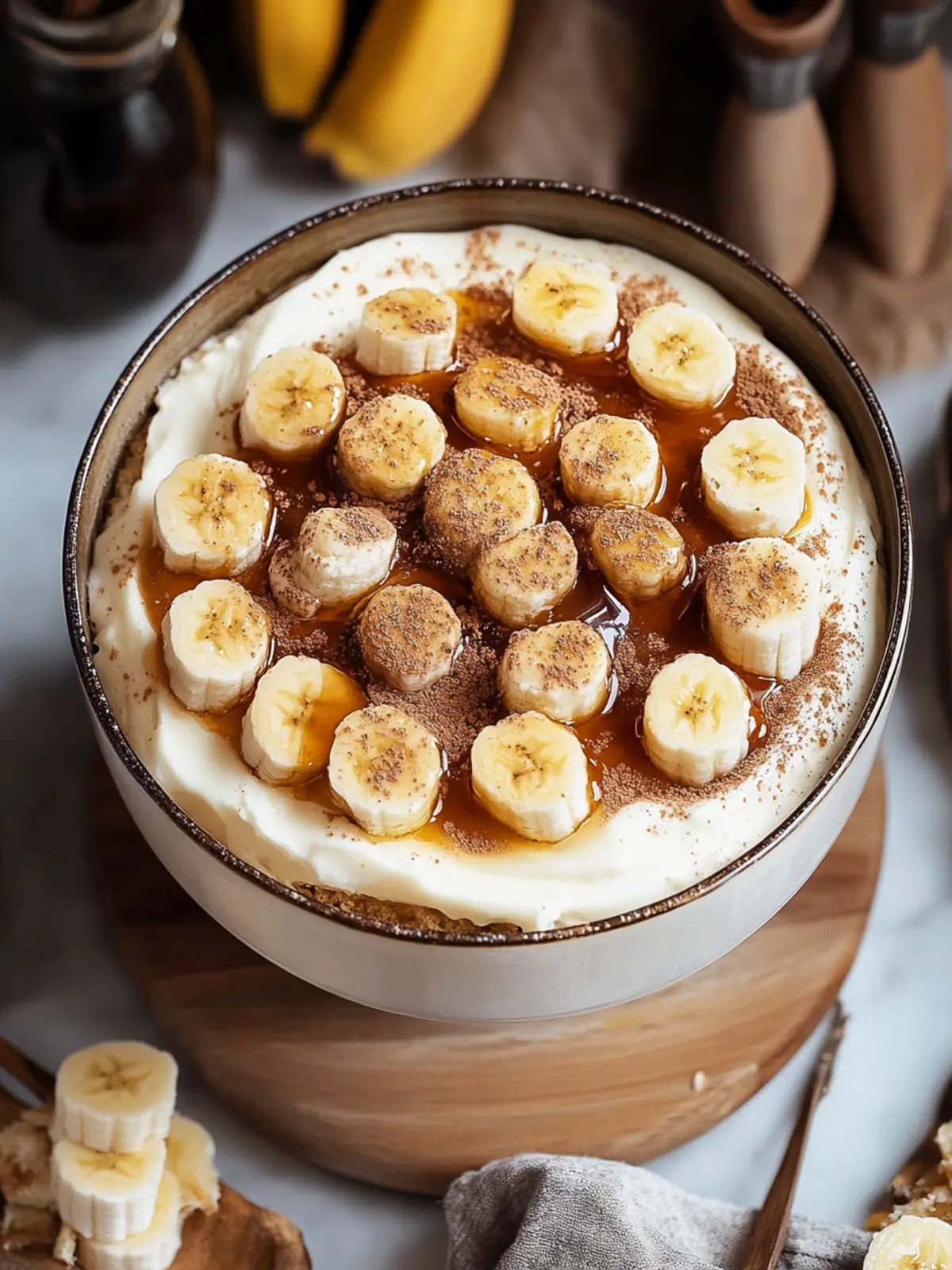 Banana Pudding Tiramisu with Caramel for Ultimate Comfort 5 Banana Pudding Tiramisu with Caramel