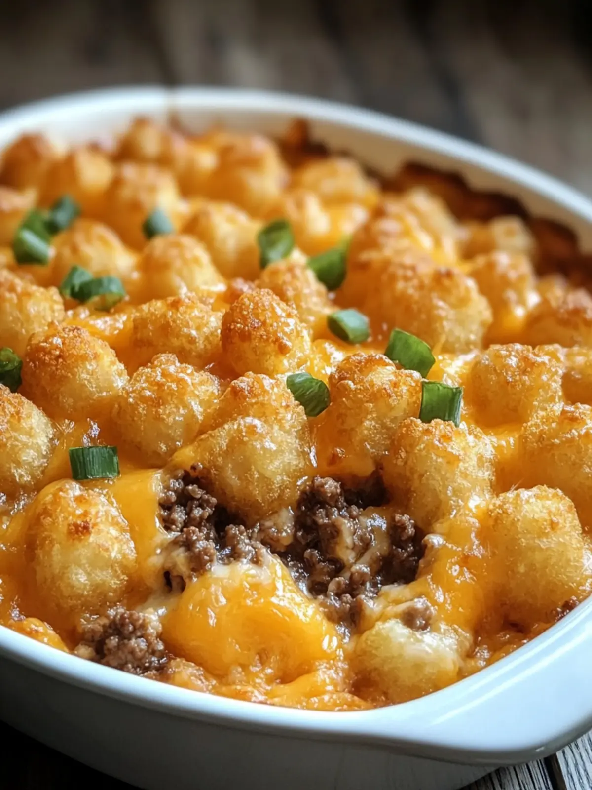 Tater Tot Casserole with Ground Beef: Family Dinner Made Easy 3 Tater Tot Casserole with Ground Beef
