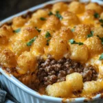 Tater Tot Casserole with Ground Beef: Family Dinner Made Easy 6 Tater Tot Casserole with Ground Beef