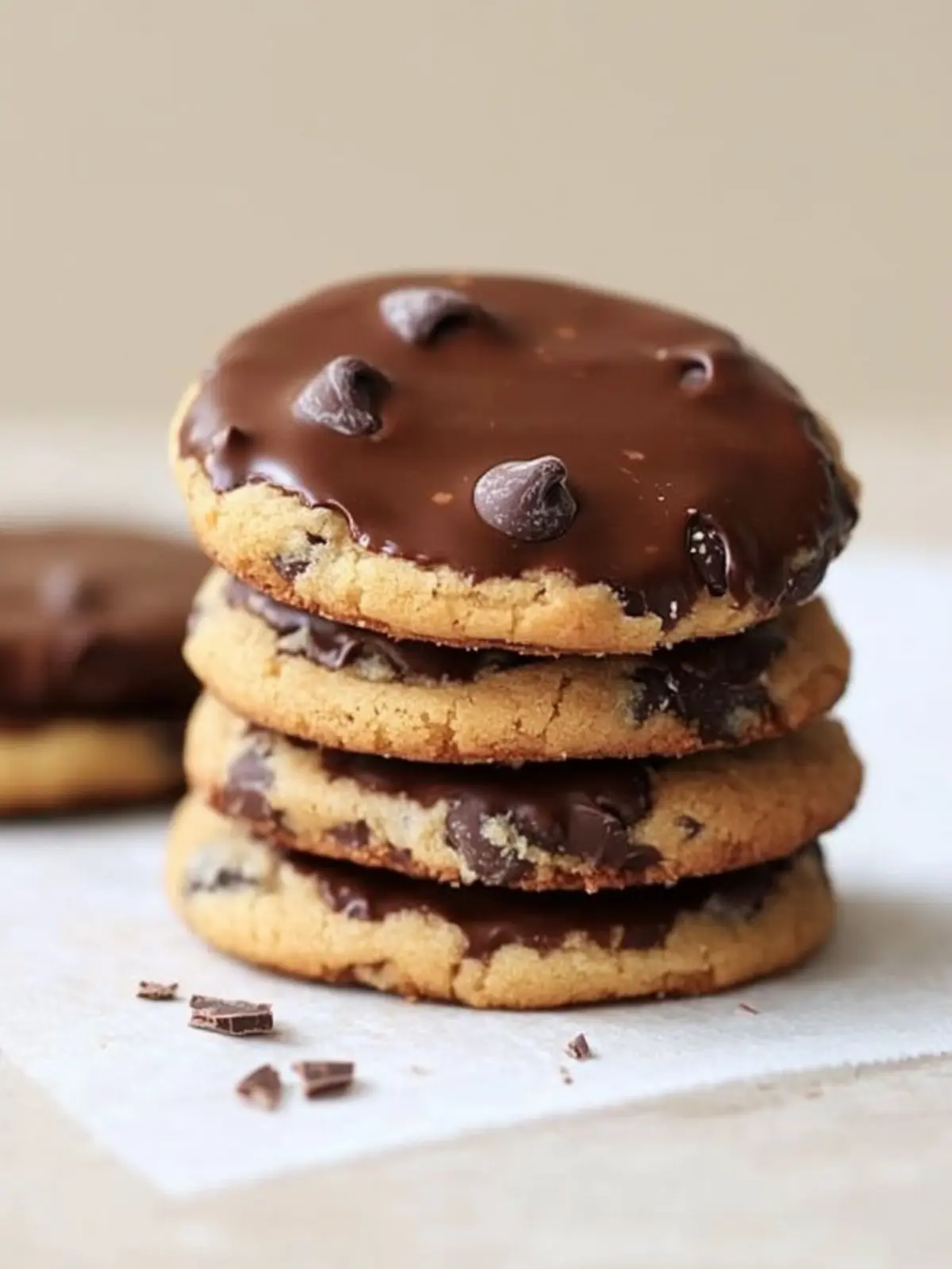 Decadent Jacques Torres Chocolate Chip Cookies Dipped in Chocolate 3 Jacques Torres Chocolate Chip Cookies Dipped in Chocolate