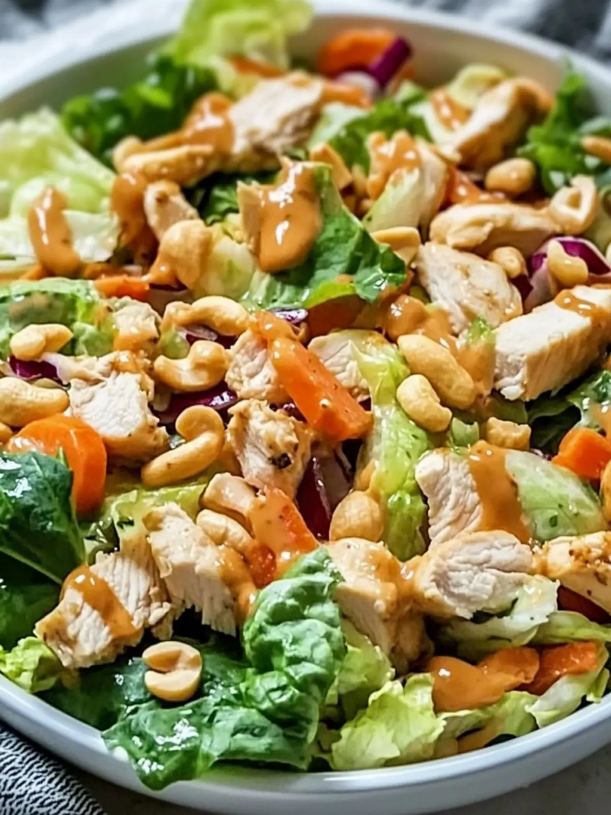 Chicken Cashew Crunch Salad: Quick, Nutritious, and Delicious 3 Chicken Cashew Crunch Salad