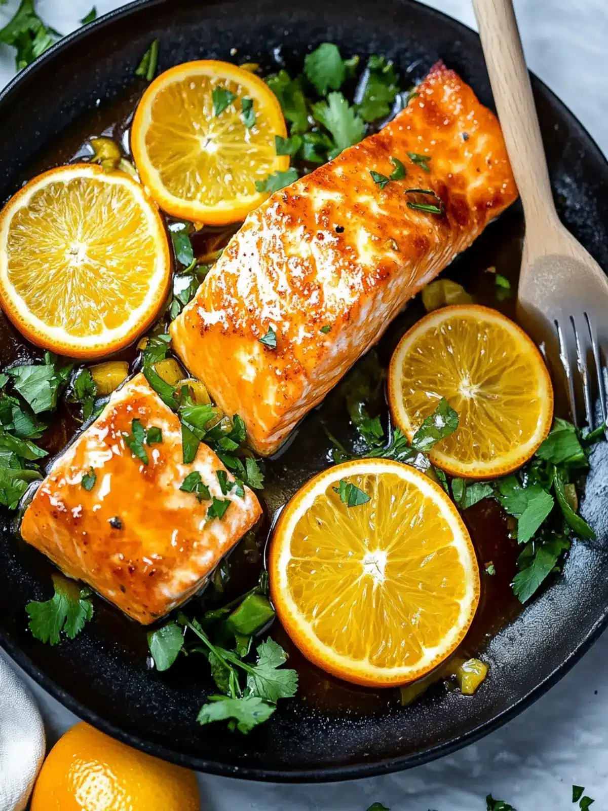 Orange Glazed Salmon