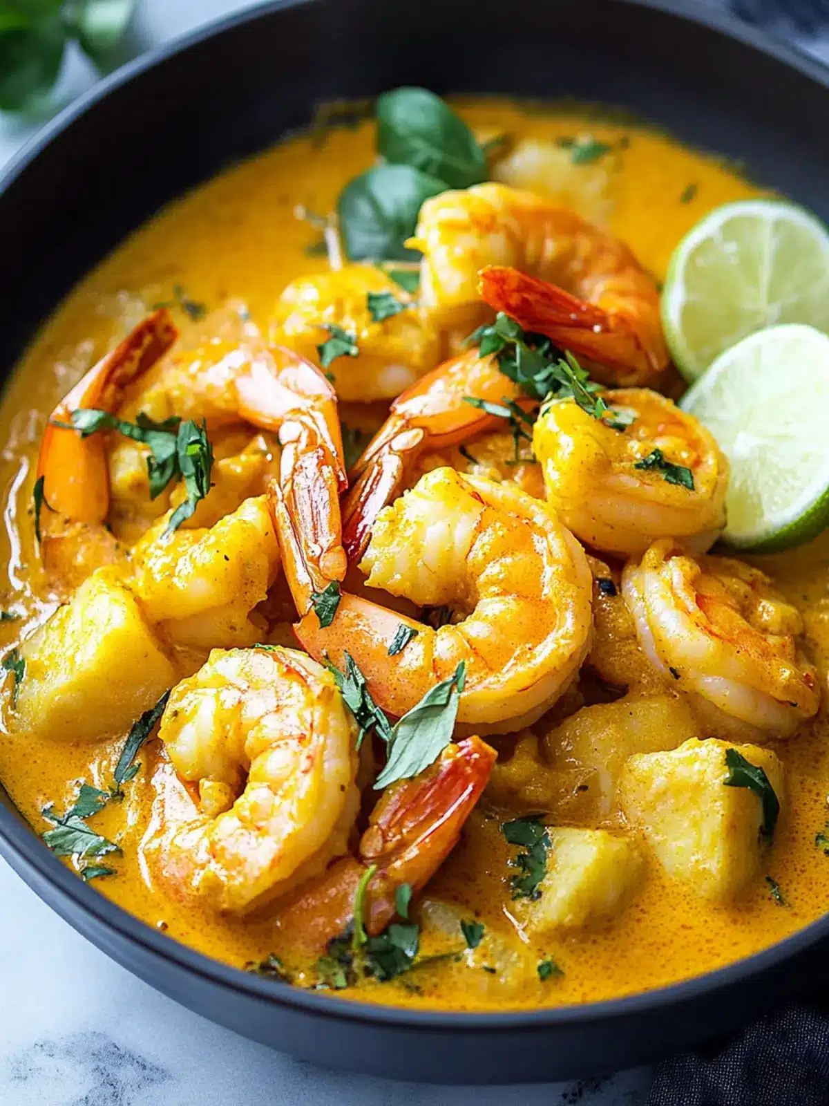 Coconut Curry Shrimp Ingredients for a Flavorful Feast 4 Coconut Curry Shrimp Ingredients: