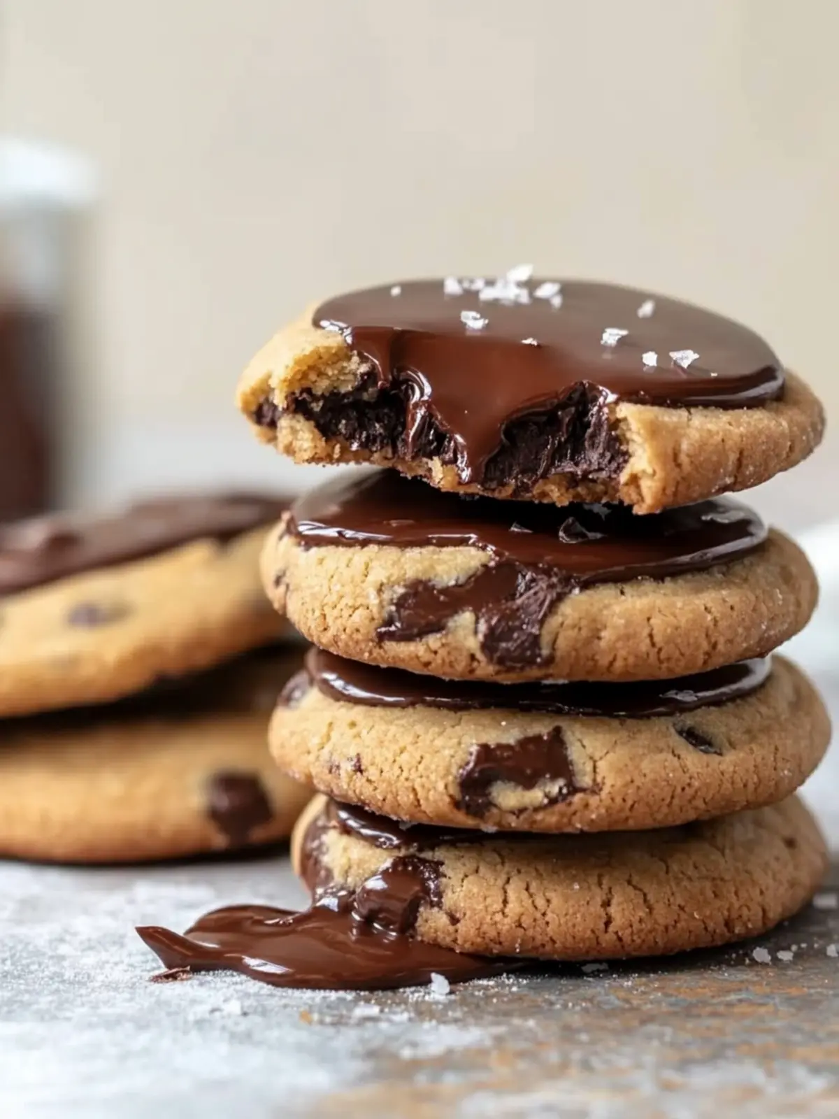 Decadent Jacques Torres Chocolate Chip Cookies Dipped in Chocolate 5 Jacques Torres Chocolate Chip Cookies Dipped in Chocolate