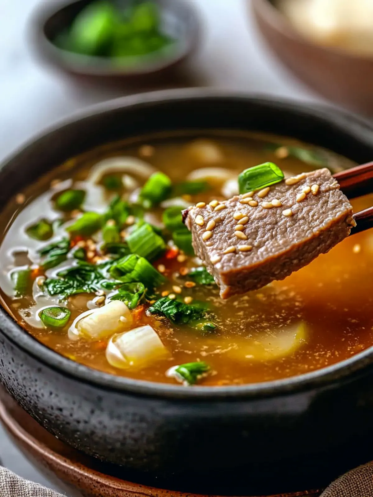 Tasty Korean Winter Soup Recipe