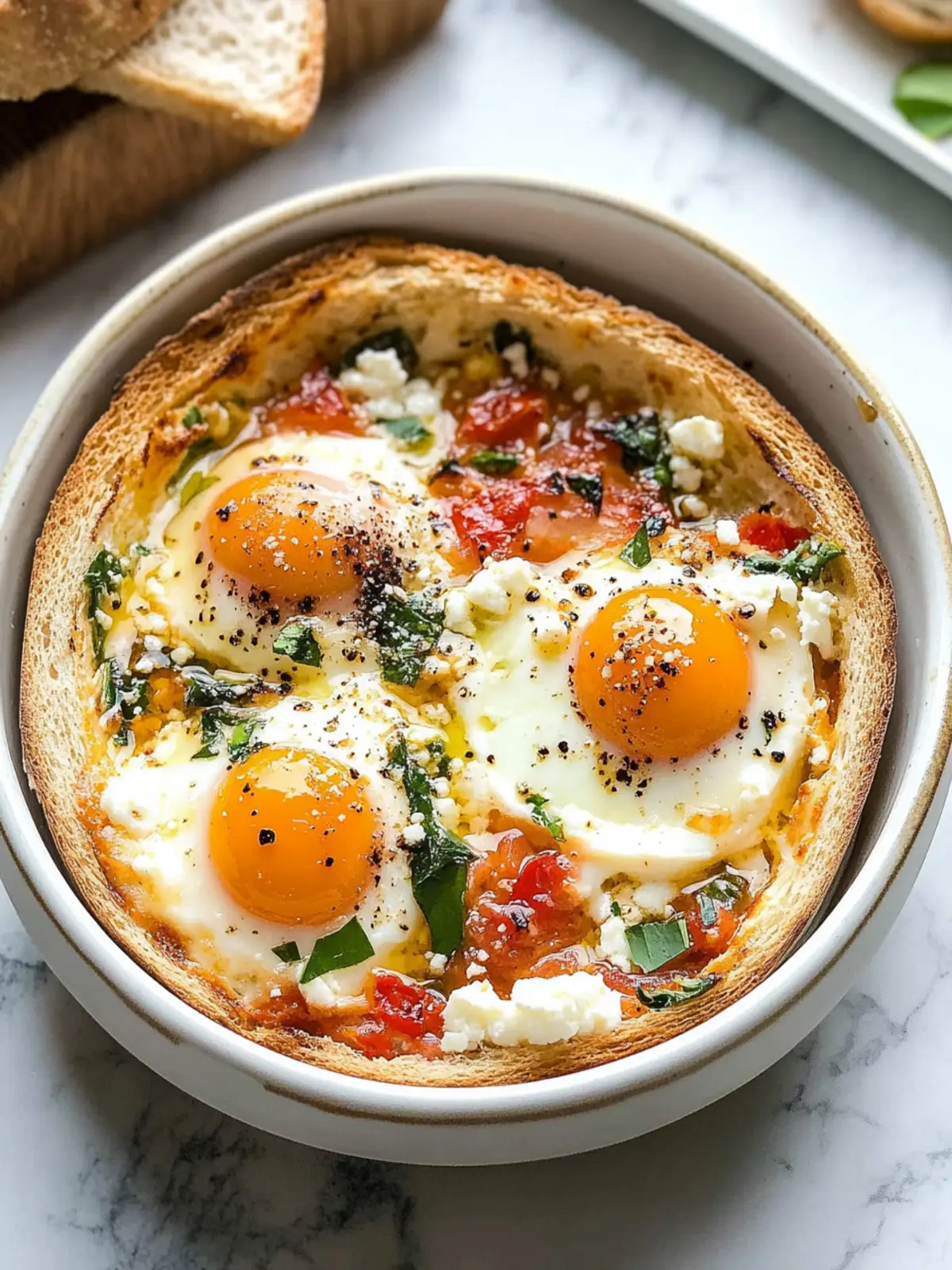 Baked Feta Eggs Recipe – A Flavor-Packed Breakfast Joy 3 Baked Feta Eggs Recipe