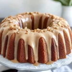 Irresistible Banana Bread Bundt Cake with Brown Sugar Glaze