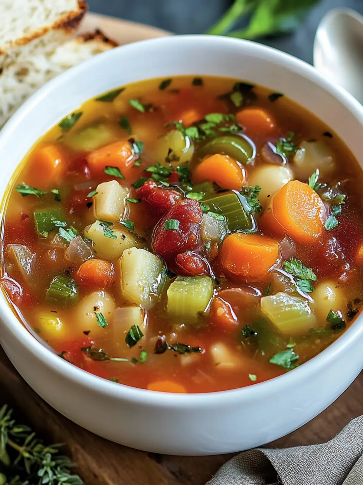 Hearty Olive Garden Vegetable Soup Ready in 40 Minutes 5 Olive Garden Vegetable Soup