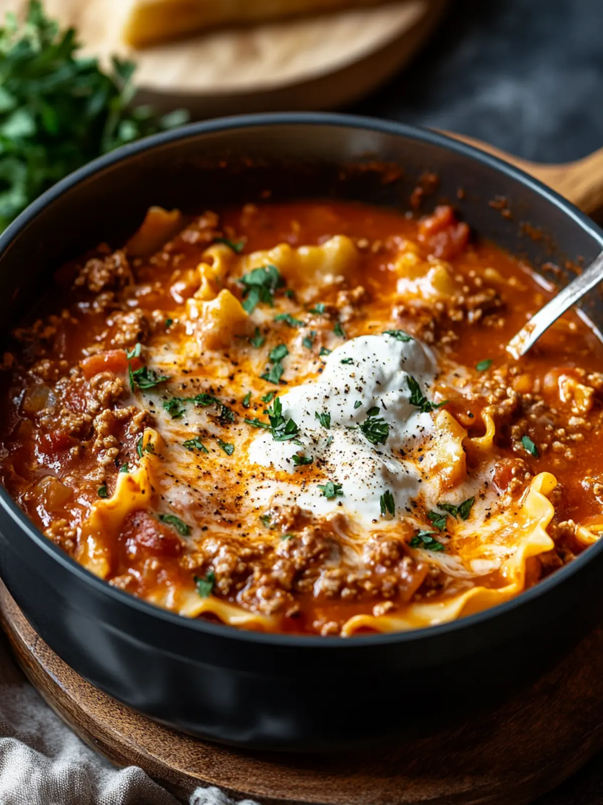 One Pot Lasagna Soup: A Quick, Easy Family Favorite Dinner 3 One Pot Lasagna Soup: Quick, Easy, And Family-approved Dinner