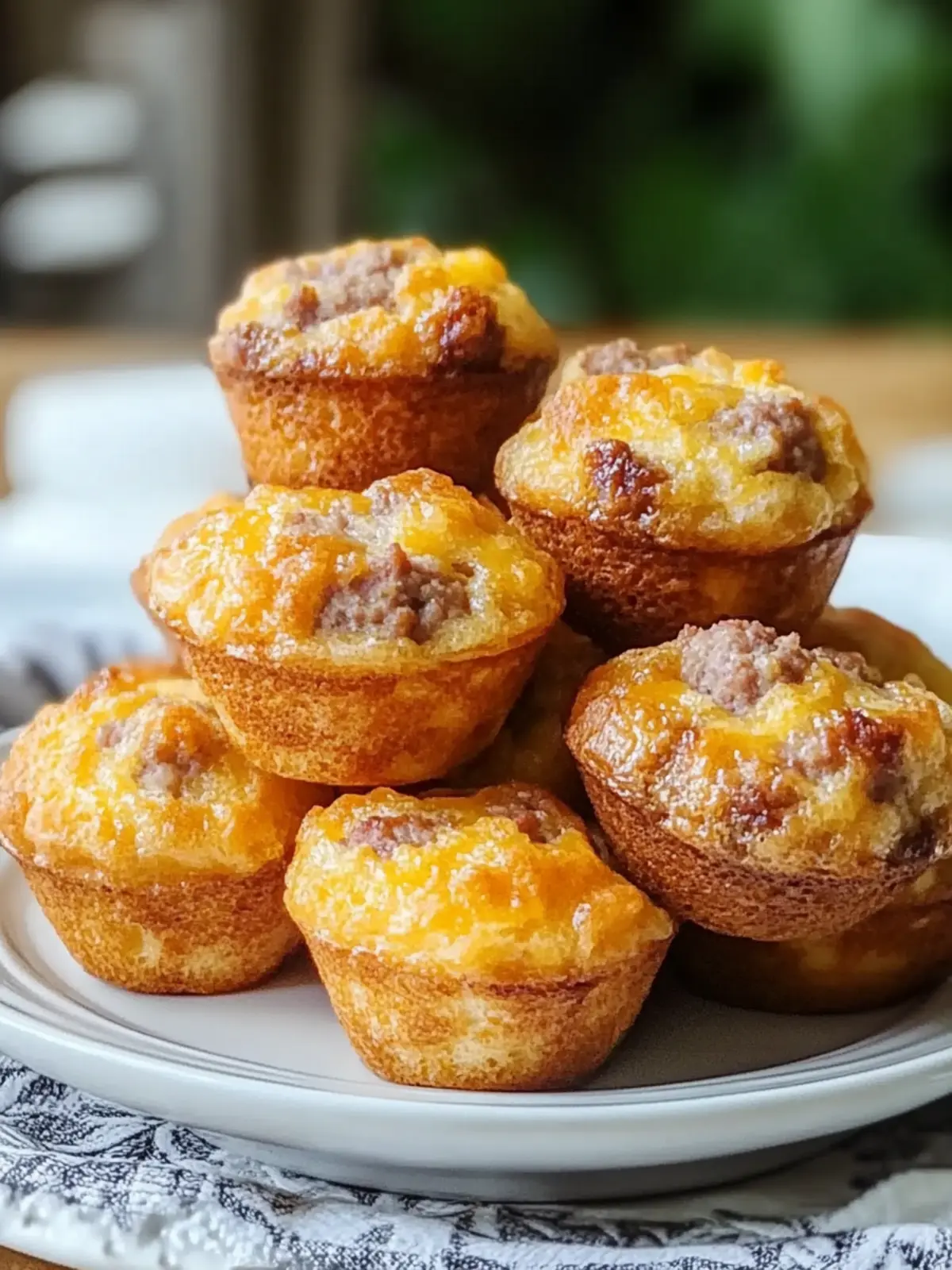 McGriddle Bites: Sweet Sausage Muffins for Busy Mornings 4 McGriddle Bites: Sweet Sausage Muffins for Quick Mornings