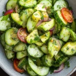 Cucumber-Avocado Salad