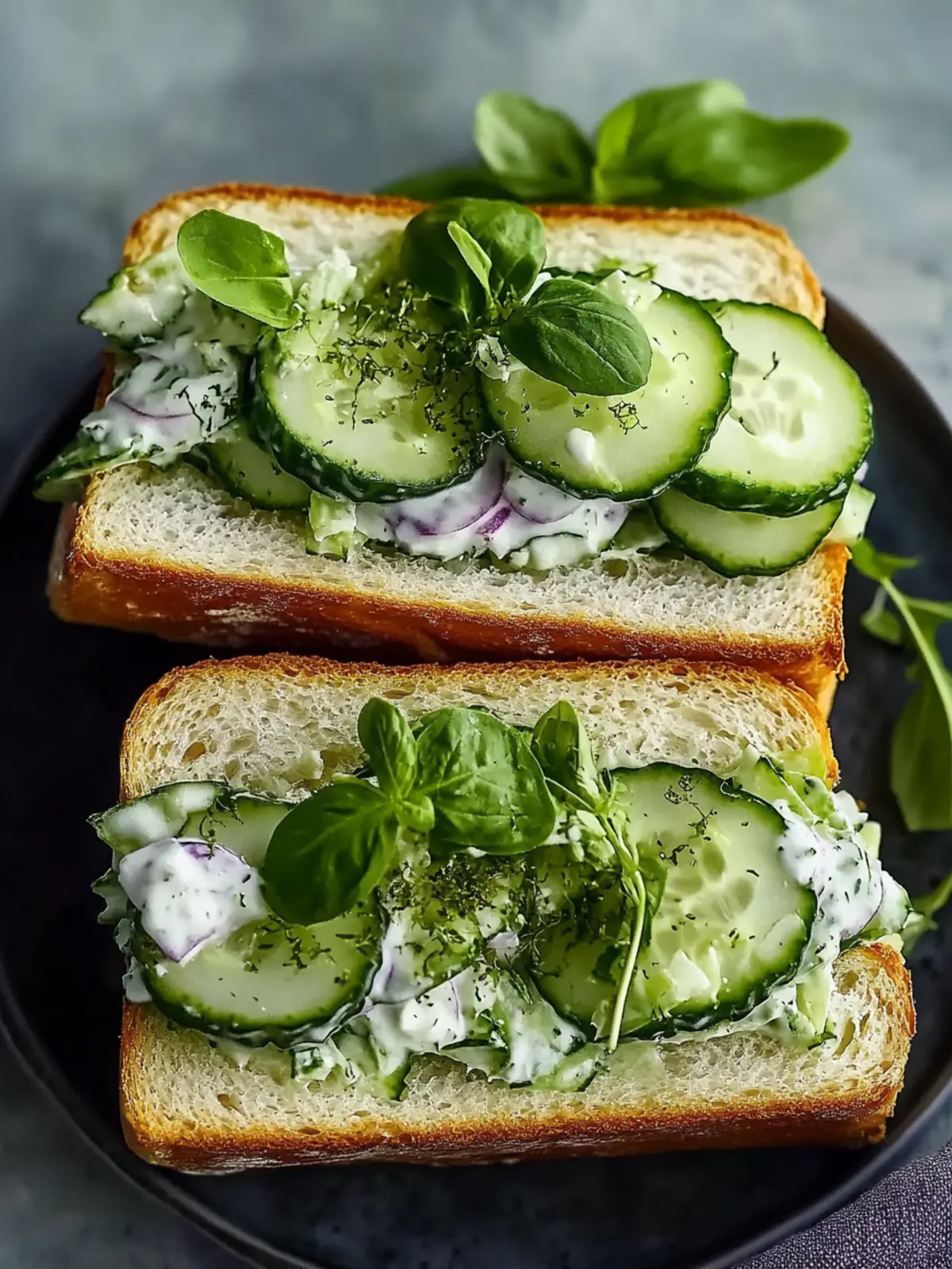 Refreshing Easy Cucumber Salad Sandwiches for Busy Days 4 Easy Cucumber Salad Sandwiches