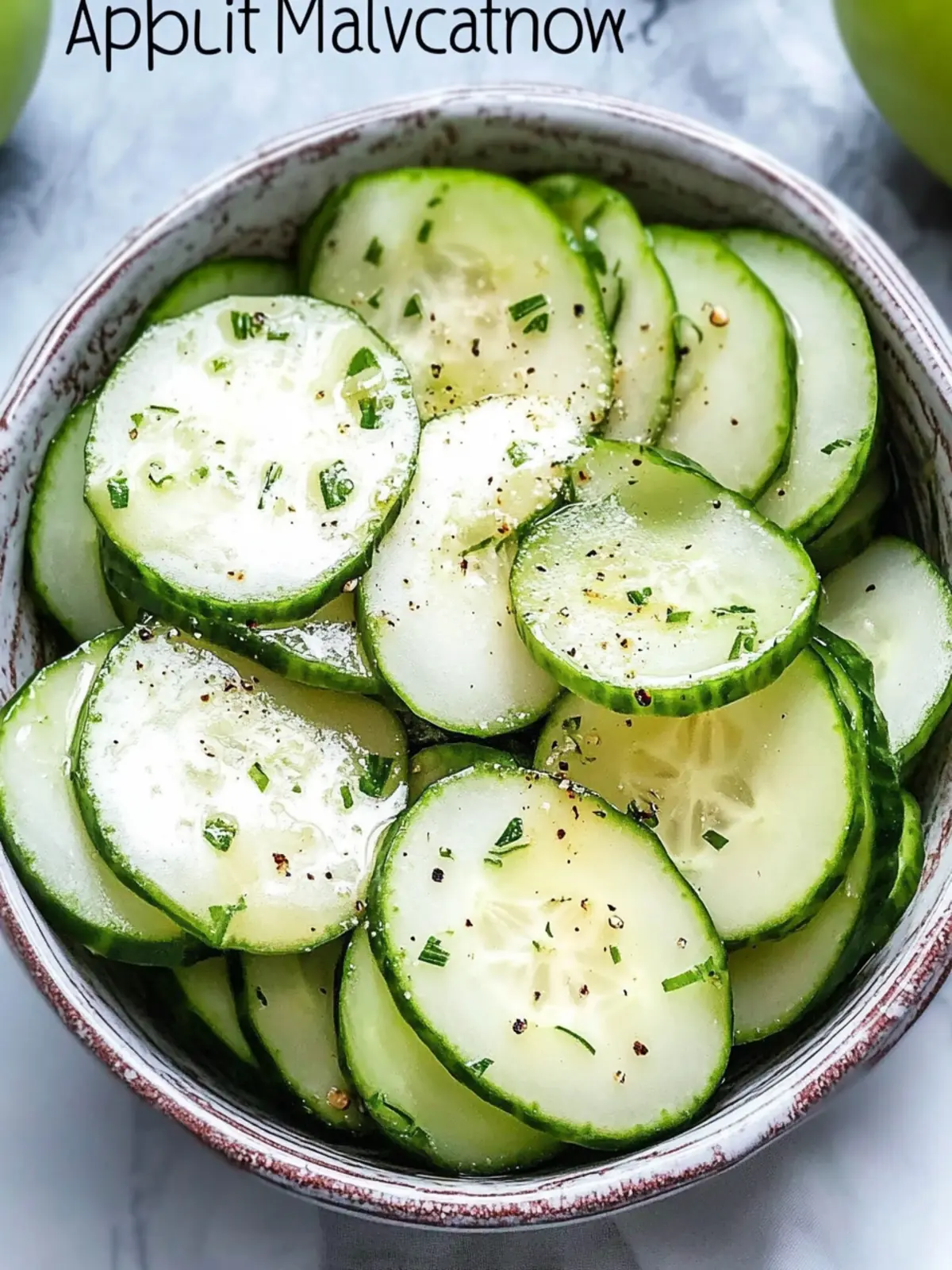 Refresh Your Summer with Apple Cider Vinegar Cucumber Salad 2 Apple Cider Vinegar Cucumber Salad