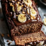 Chocolate Peanut Butter Banana Bread