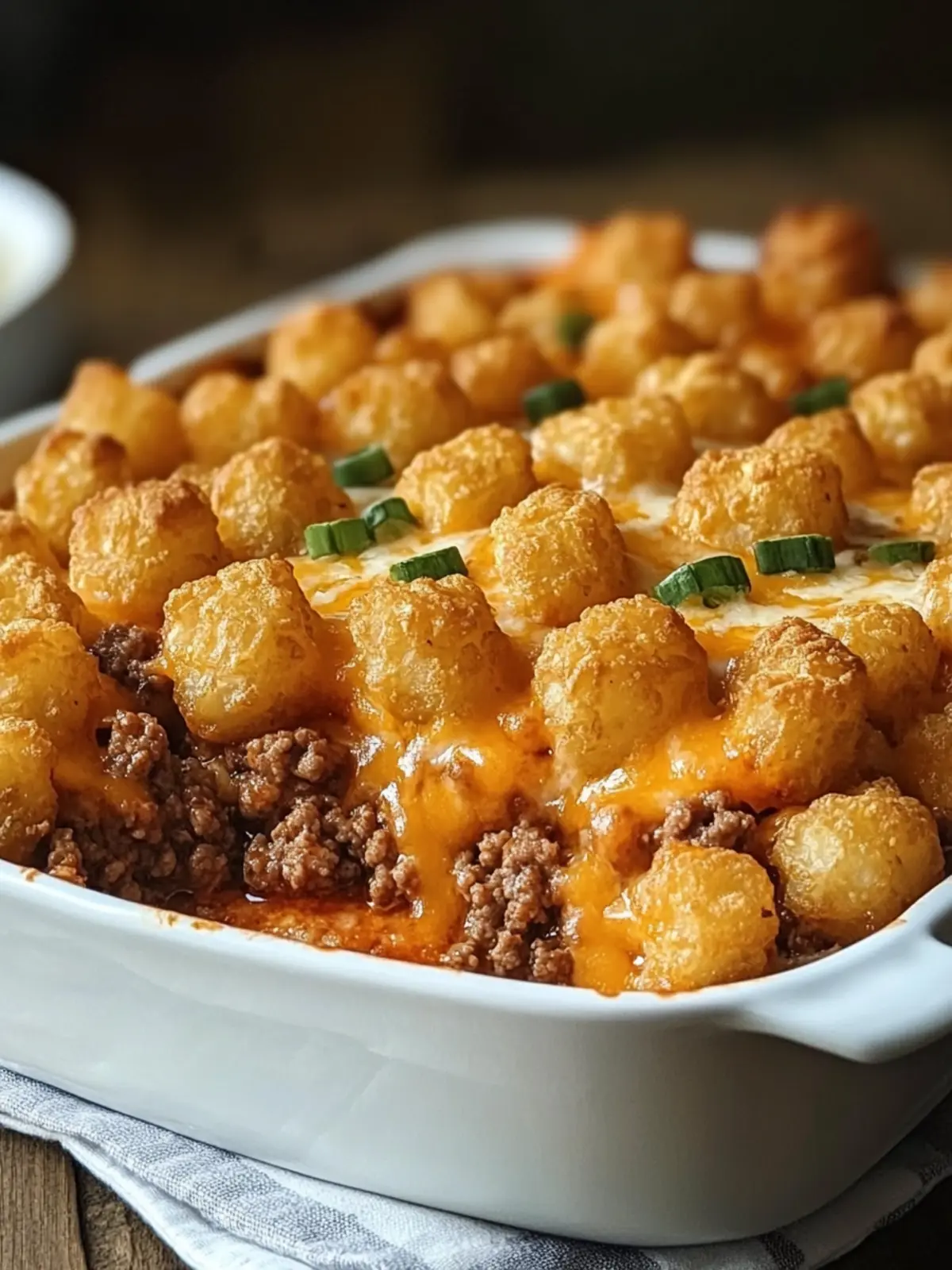 Tater Tot Casserole with Ground Beef: Family Dinner Made Easy 4 Tater Tot Casserole with Ground Beef