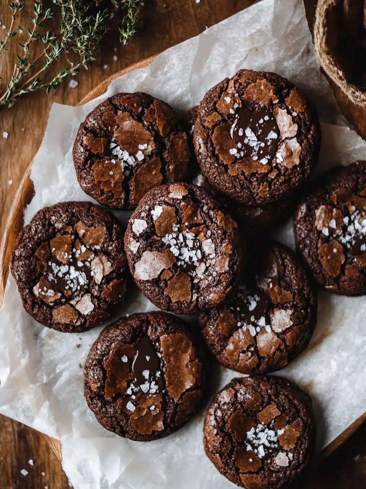 Irresistible Salted Brownie Cookies for Chocolate Lovers 3 Salted Brownie Cookies