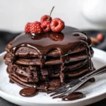 Deliciously Fluffy Chocolate Pancakes for Ultimate Brunch Bliss 2 Chocolate Pancakes