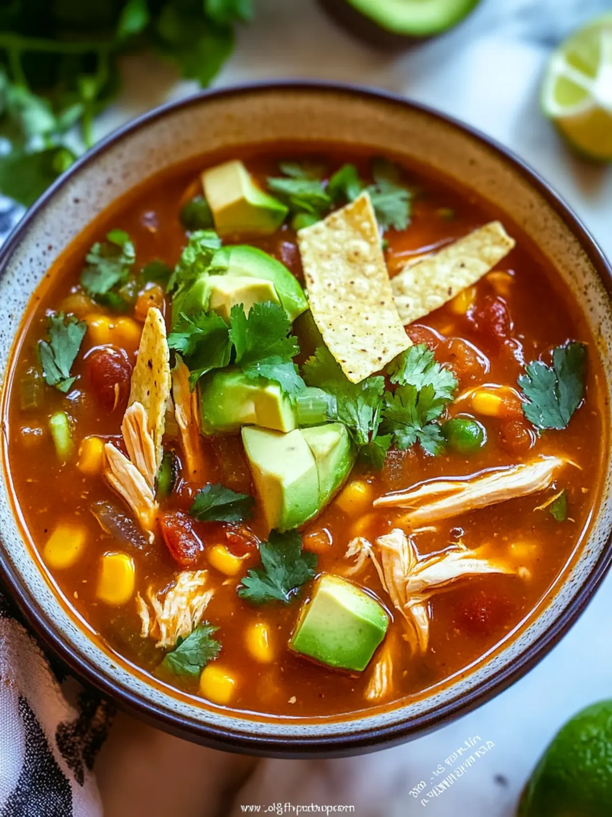Zesty Chicken Tortilla Soup Recipe: Your New Cozy Favorite 2 Chicken Tortilla Soup Recipe