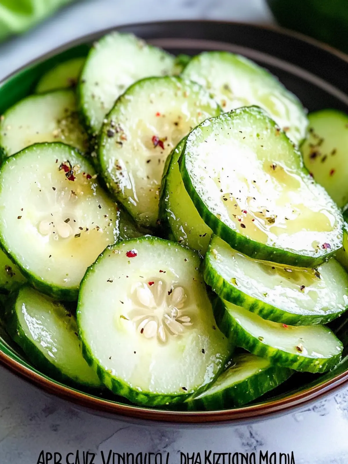 Refresh Your Summer with Apple Cider Vinegar Cucumber Salad 4 Apple Cider Vinegar Cucumber Salad