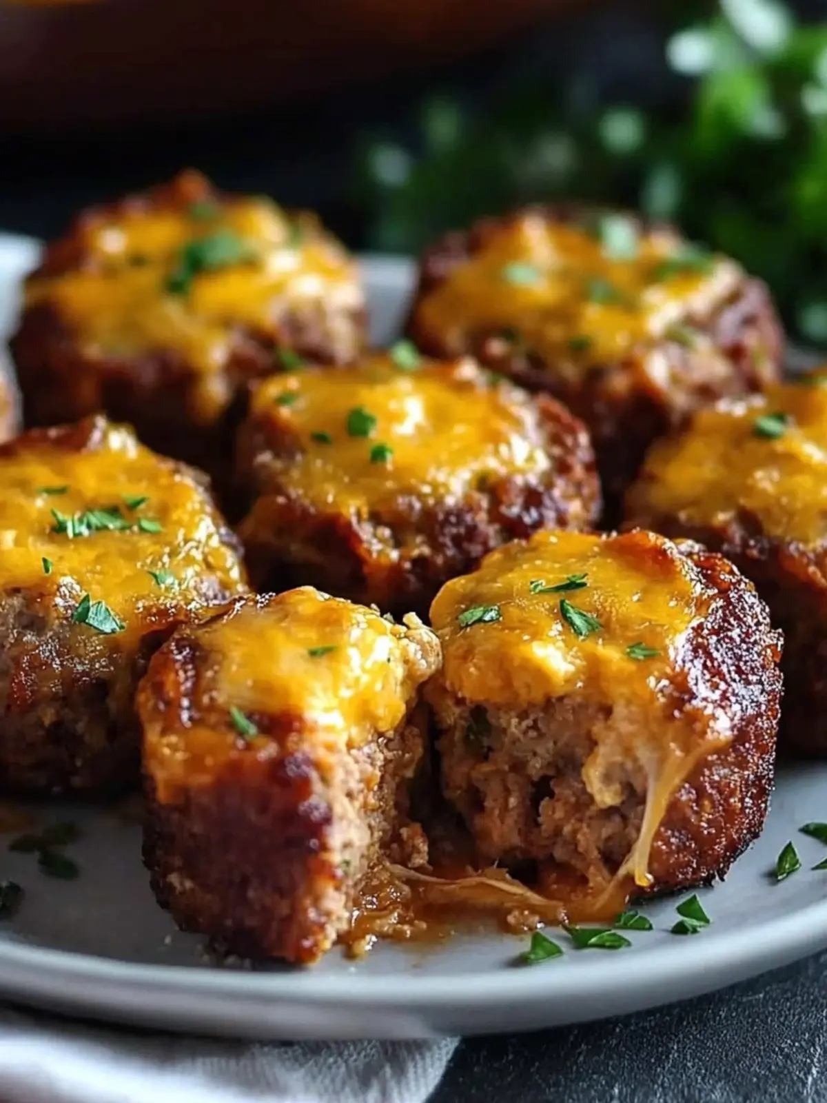Cheesy Stuffed Meatloaf Bites That Make Dinner Fun Again 2 Cheesy Stuffed Meatloaf Bites