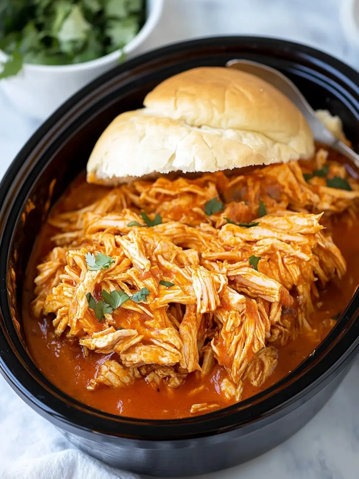 5-Ingredient Crock Pot Buffalo Chicken for Delicious Weeknight Meals 2 5-Ingredient Crock Pot Buffalo Chicken