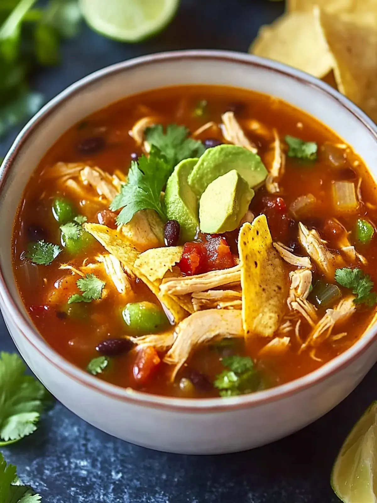 Zesty Chicken Tortilla Soup Recipe: Your New Cozy Favorite 5 Chicken Tortilla Soup Recipe