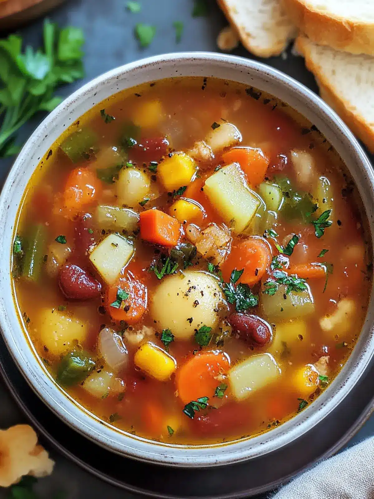 Hearty Olive Garden Vegetable Soup Ready in 40 Minutes 3 Olive Garden Vegetable Soup