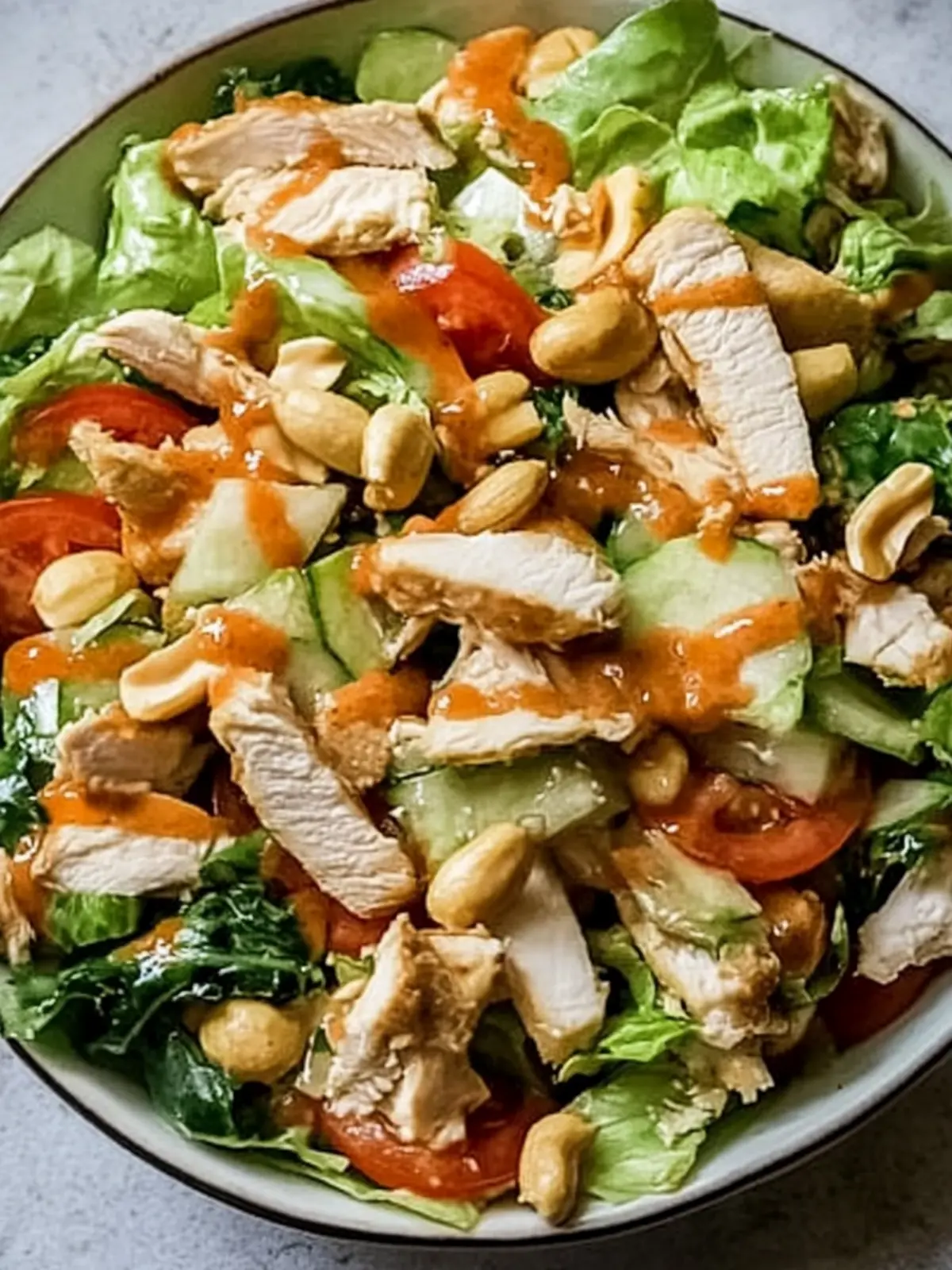 Chicken Cashew Crunch Salad: Quick, Nutritious, and Irresistible 3 Chicken Cashew Crunch Salad