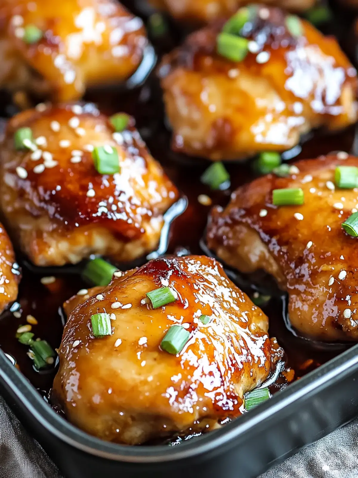 Irresistible Easy Soy Garlic Chicken Thighs in 30 Minutes