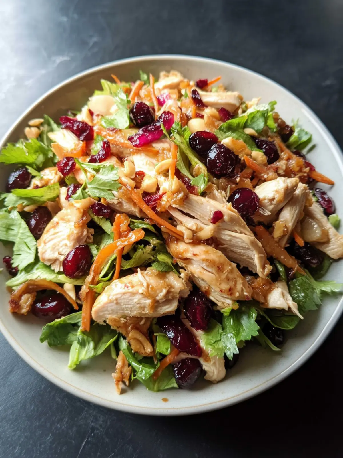 Why You’ll Love This Quick Asian Chicken Cranberry Salad 3 Why You’ll Love This Asian Chicken Cranberry Salad