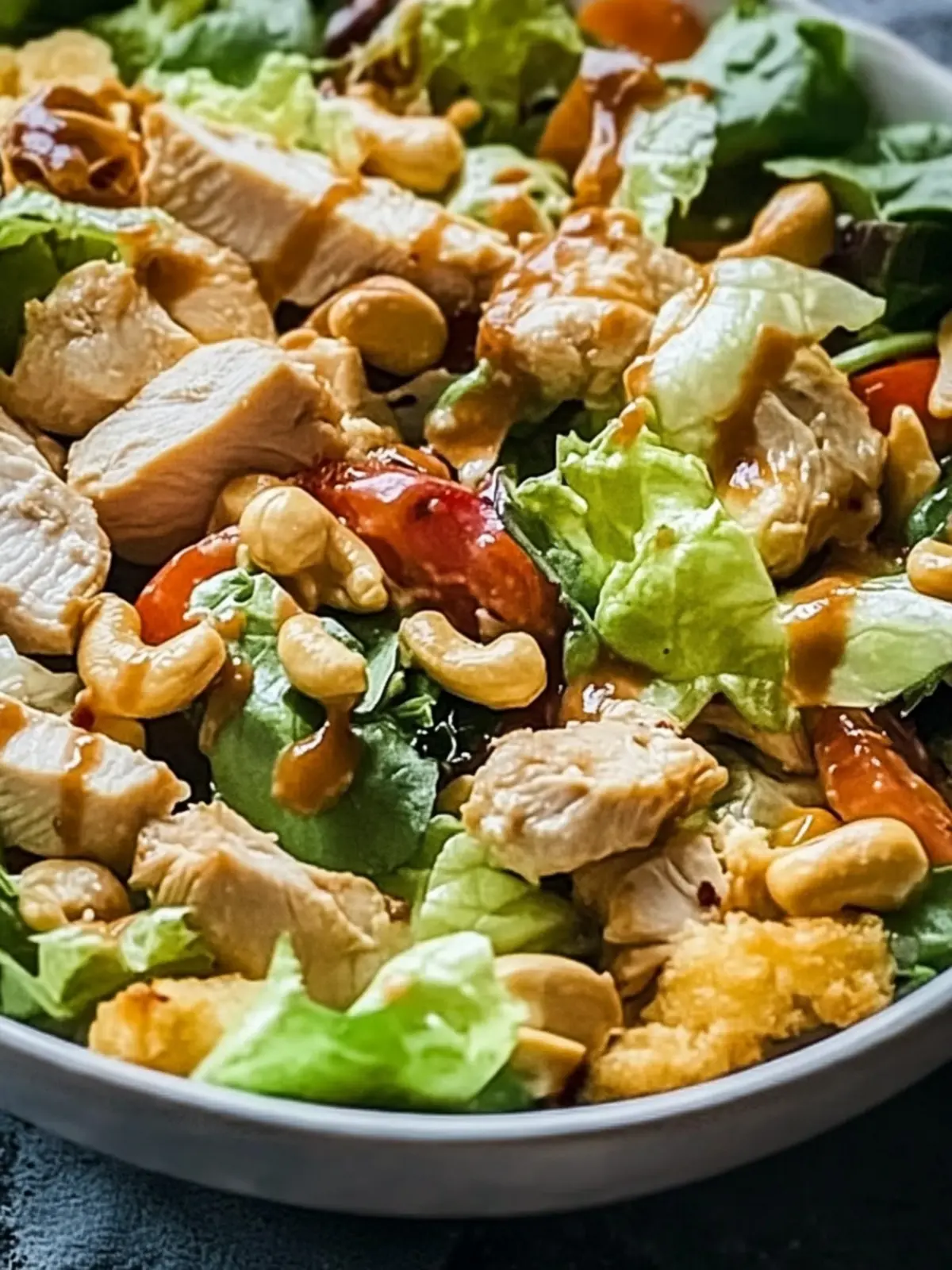 Chicken Cashew Crunch Salad: Quick, Nutritious, and Irresistible 2 Chicken Cashew Crunch Salad