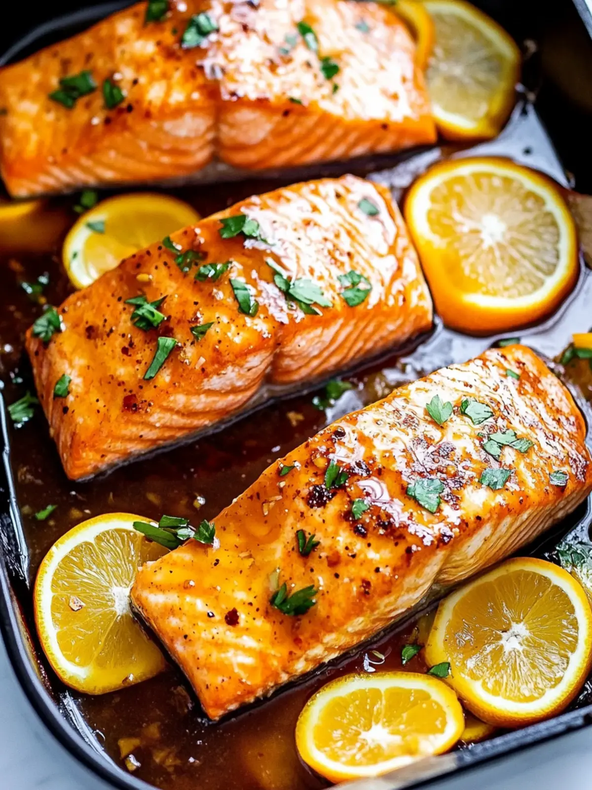 Orange Glazed Salmon
