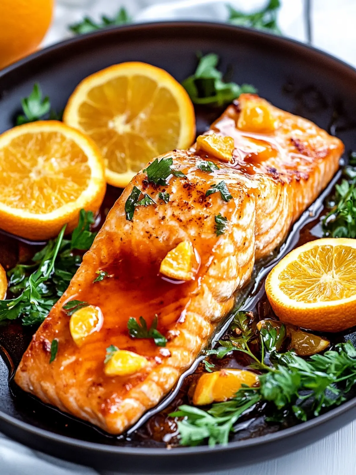 Orange Glazed Salmon