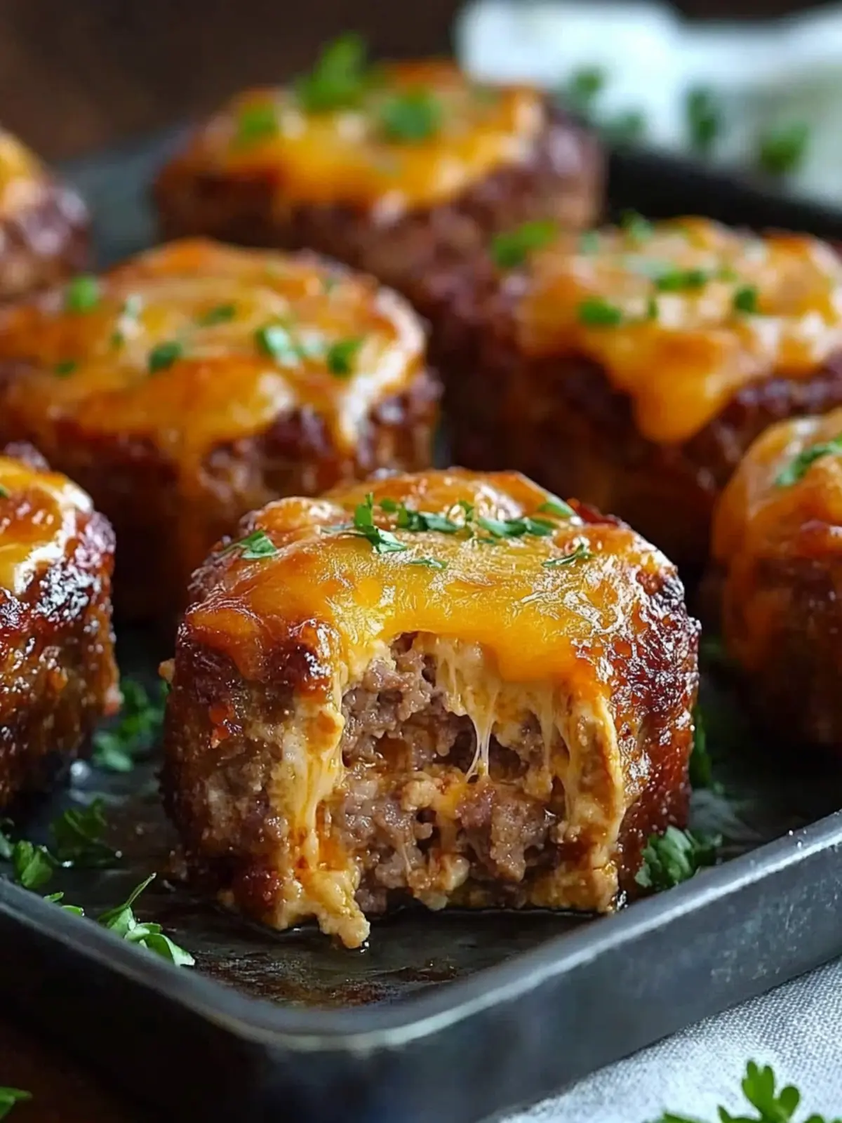 Cheesy Stuffed Meatloaf Bites That Make Dinner Fun Again 3 Cheesy Stuffed Meatloaf Bites