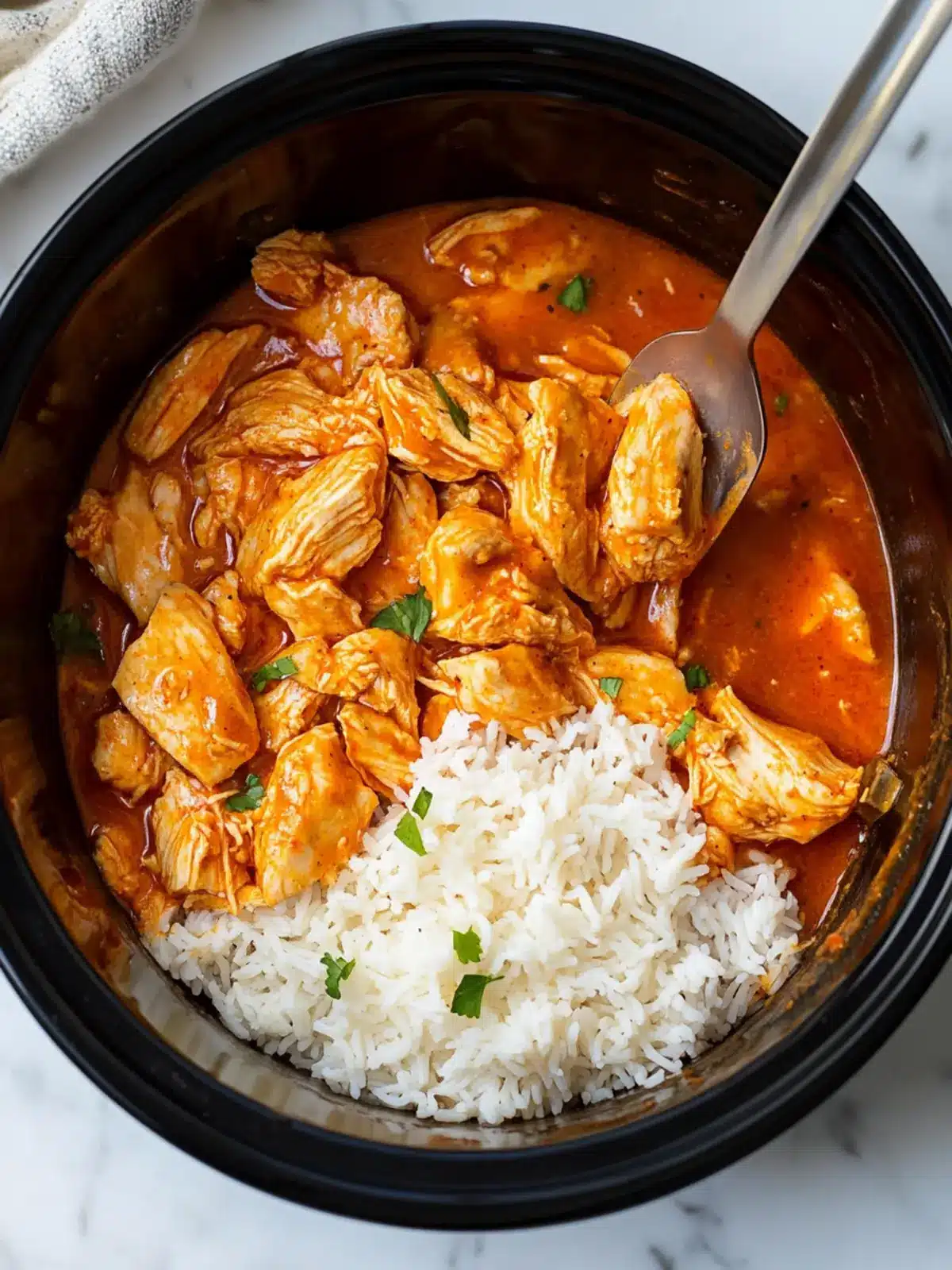 5-Ingredient Crock Pot Buffalo Chicken for Delicious Weeknight Meals 4 5-Ingredient Crock Pot Buffalo Chicken