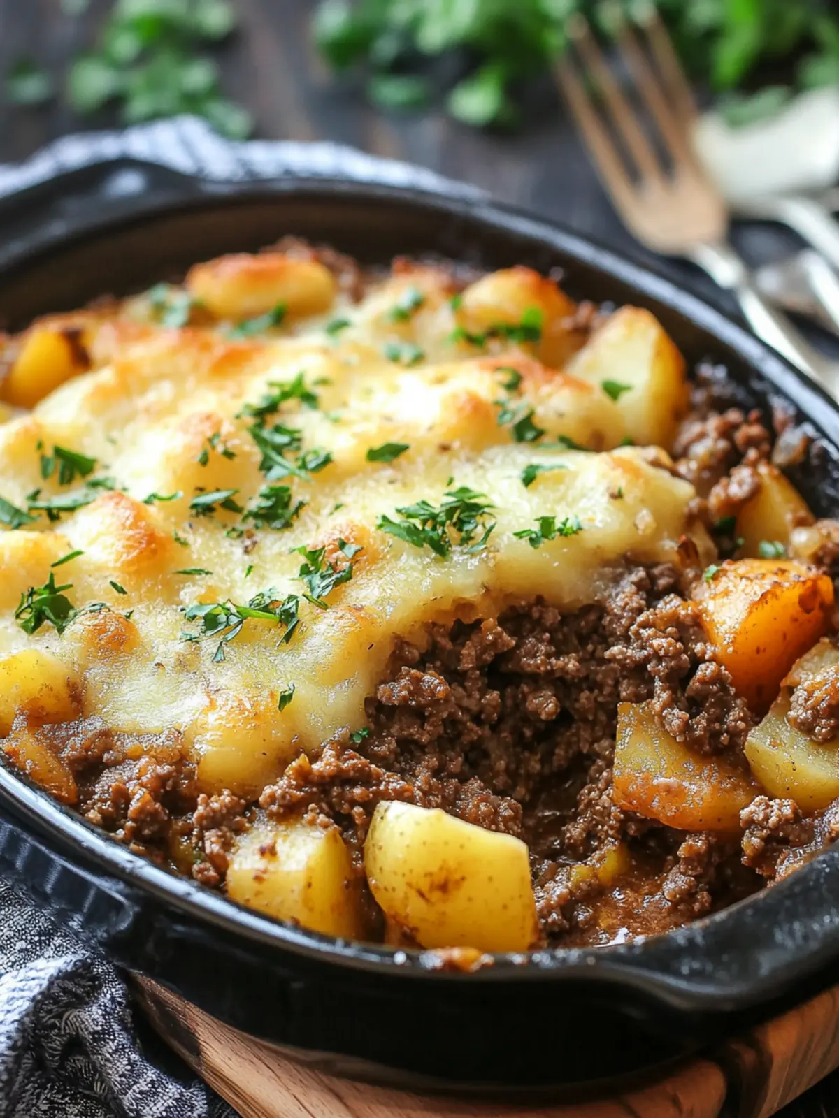 Hobo Casserole Rustic Ground Beef and Potato Bake Delight 5 Hobo Casserole Rustic Ground Beef and Potato Bake