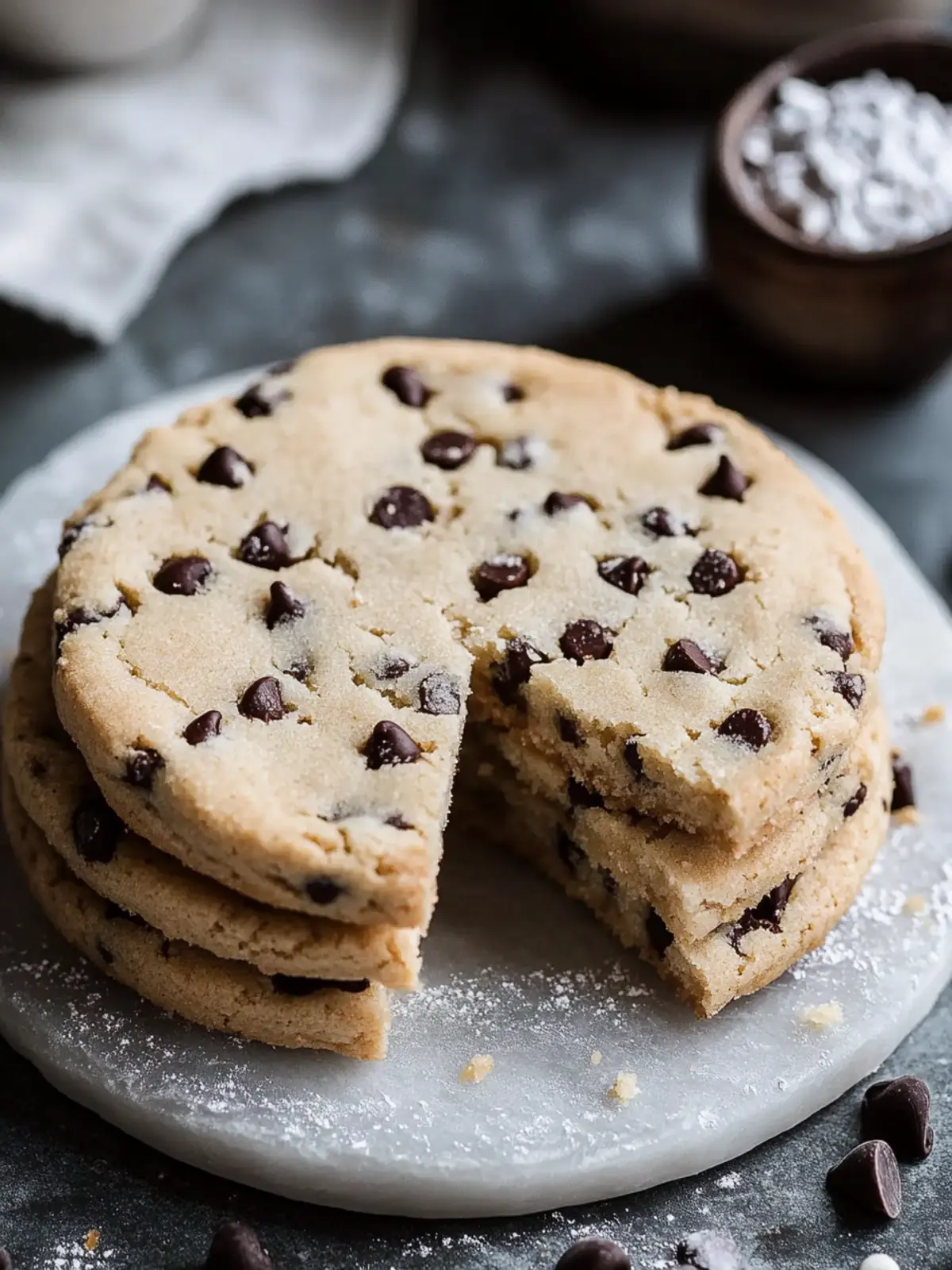Melt-in-Your-Mouth Chocolate Chip Shortbread Cookies Recipe 4 Chocolate Chip Shortbread Cookies