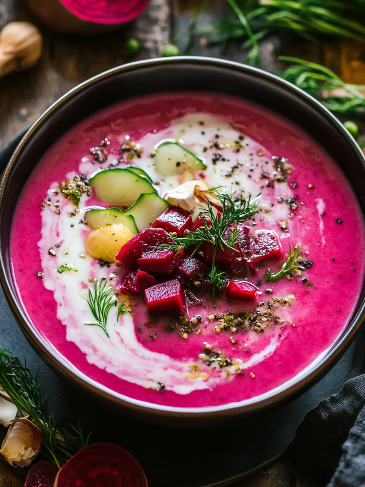 Chłodnik: Polish Cold Beet Soup That Refreshes and Delights 4 Chłodnik: Polish Cold Beet Soup, Lithuanian-style