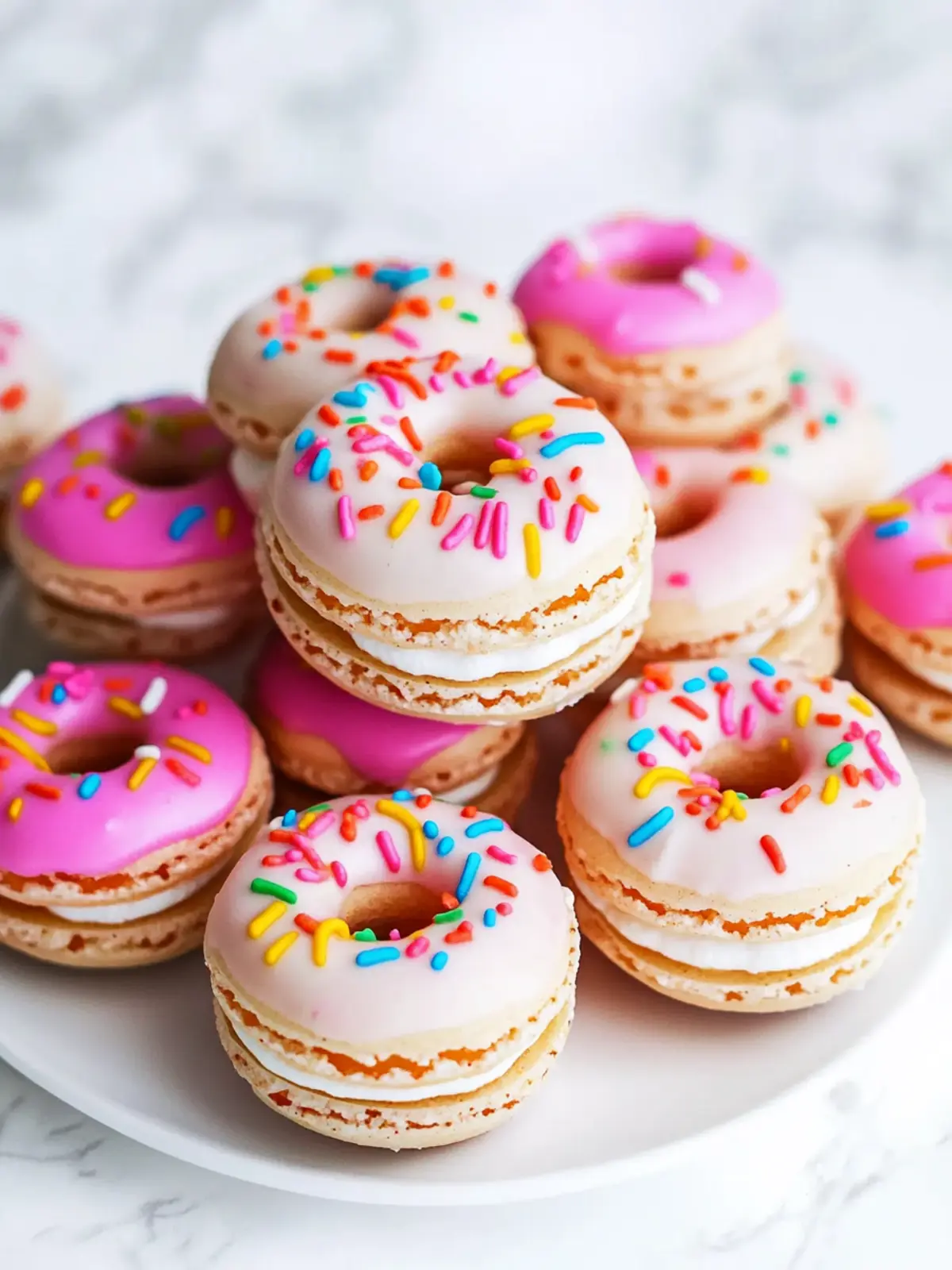 Irresistible Donut Macarons You Can Make at Home 4 Donut Macarons