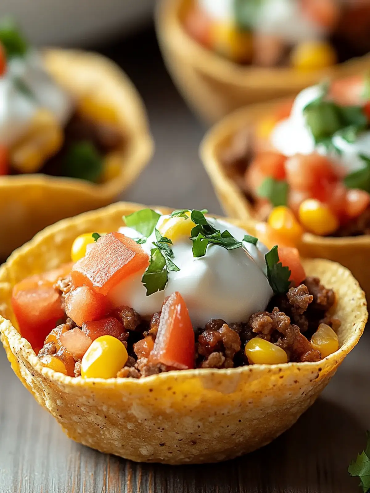 Taco Cups with Tostitos Scoops Recipe for Ultimate Game Day Fun 5 Taco Cups with Tostitos Scoops Recipe
