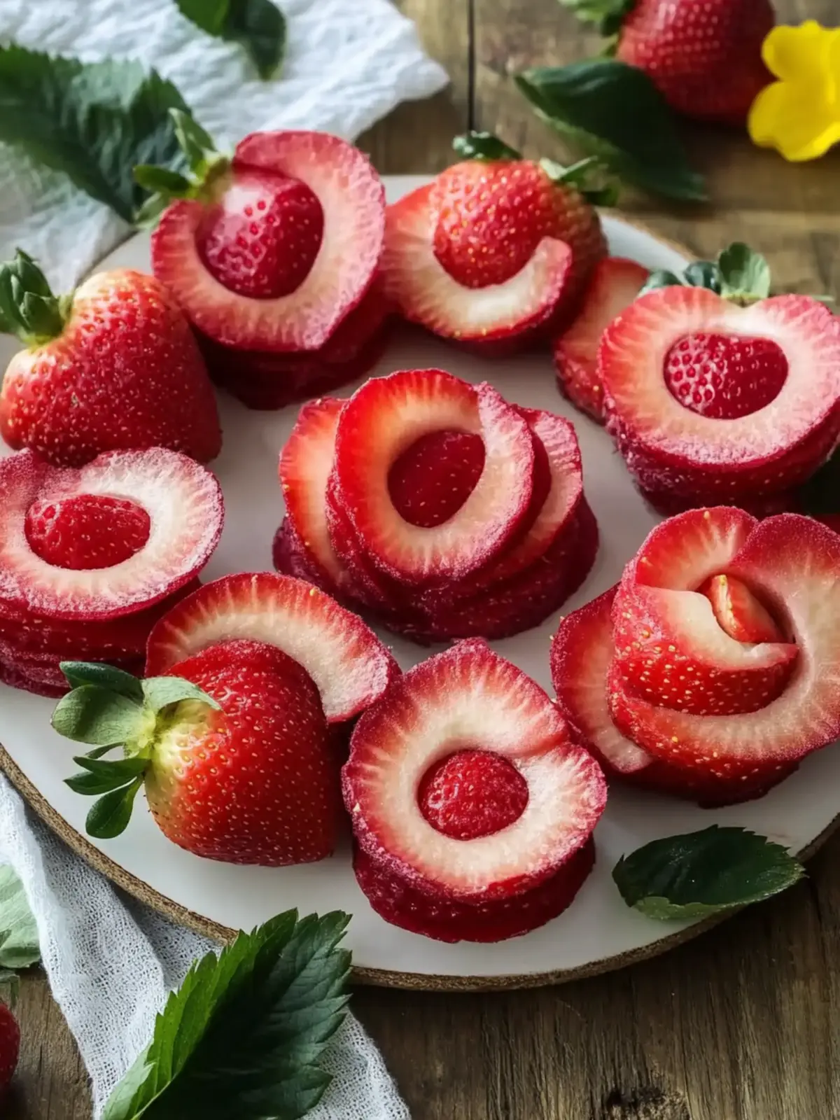 Easy Strawberry Roses That Will Impress Your Guests 3 Easy Strawberry Roses
