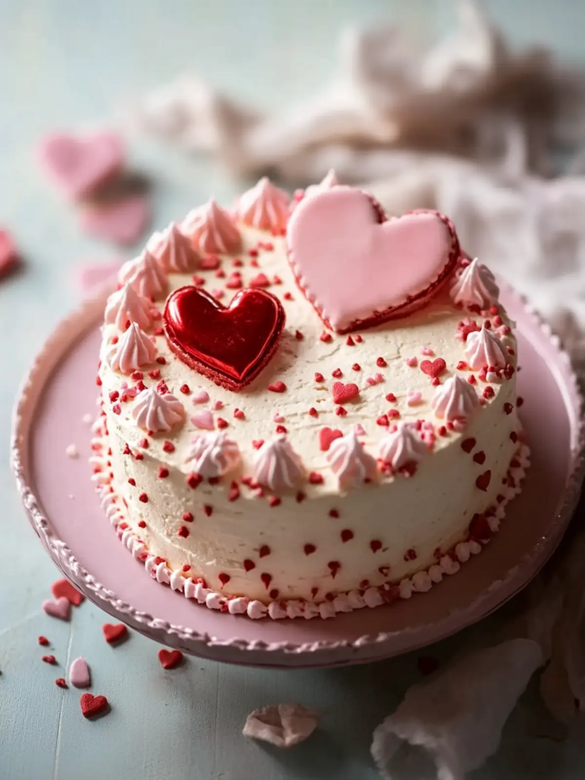 Delicious Valentine’s Day Cake: A Romantic Gift to Share 2 Valentine’s Day Cake: A Romantic Gift
