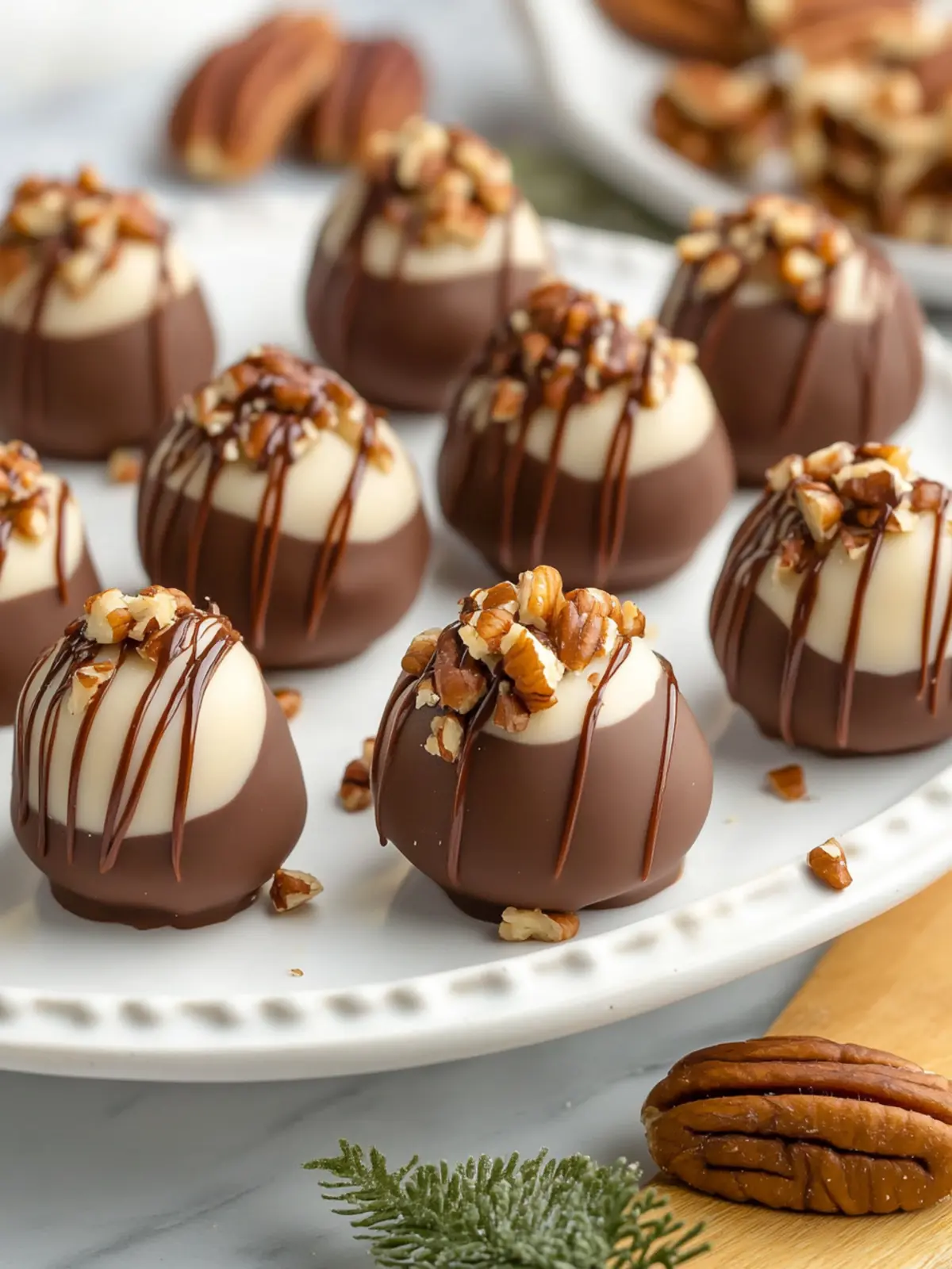 Pecan Pie Truffles That Taste Like Holidays on Repeat 2 Pecan Pie Truffles That Taste Like Holidays on Repeat