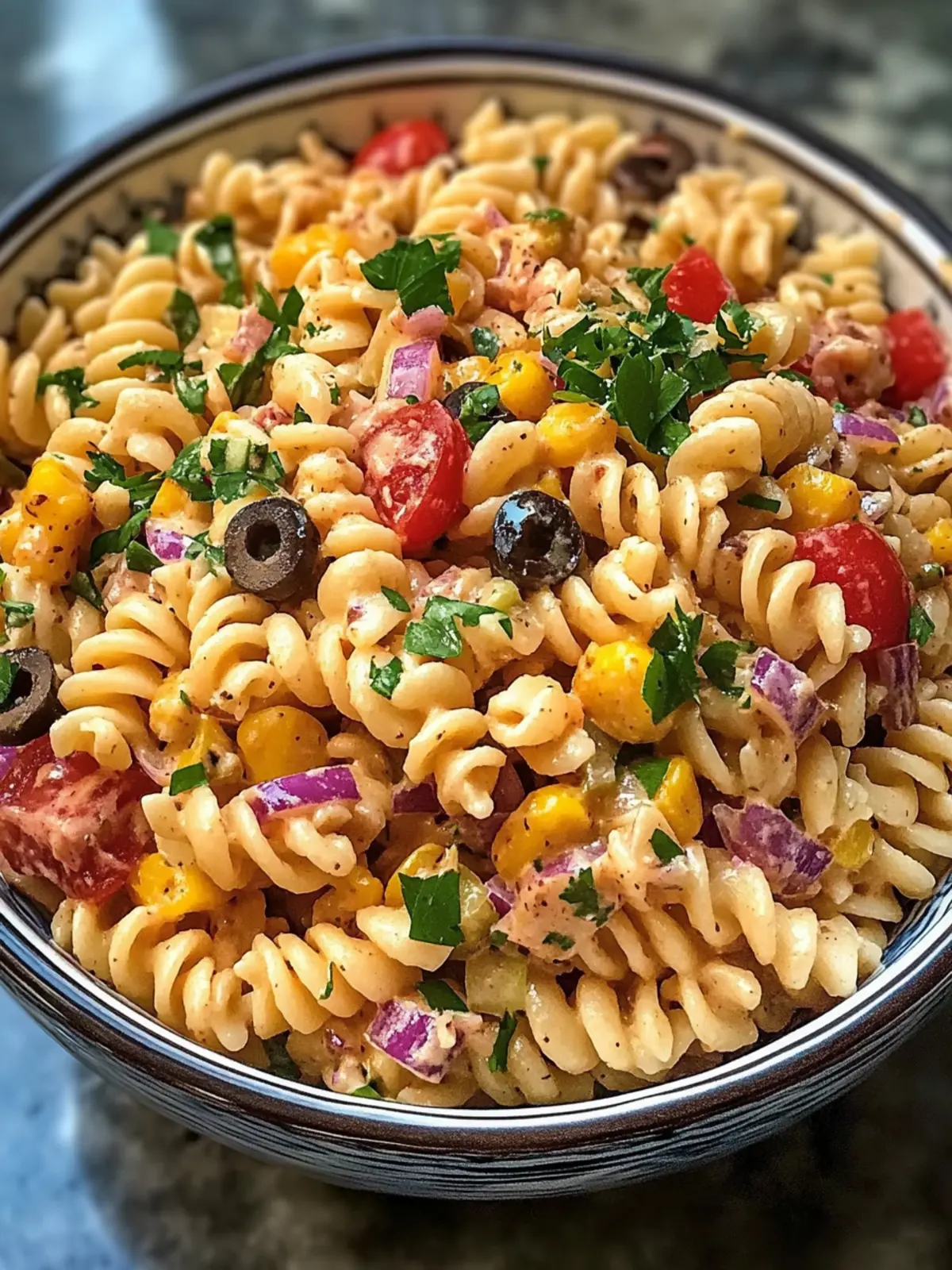 Delicious Cowboy Pasta Salad Perfect for Summer Gatherings 5 Cowboy Pasta Salad