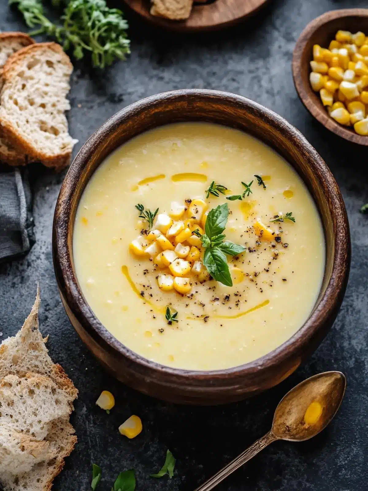 Chilled Corn Soup: Your Ultimate Refreshing Summer Delight 2 Chilled Corn Soup