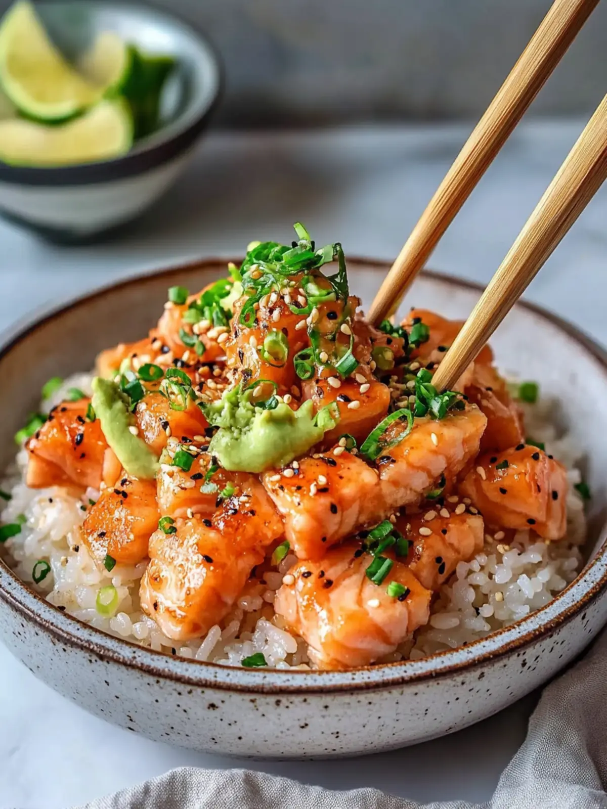 Crispy Salmon Rice: A Must-Try Sushi Appetizer at Home 5 Salmon Crispy Rice