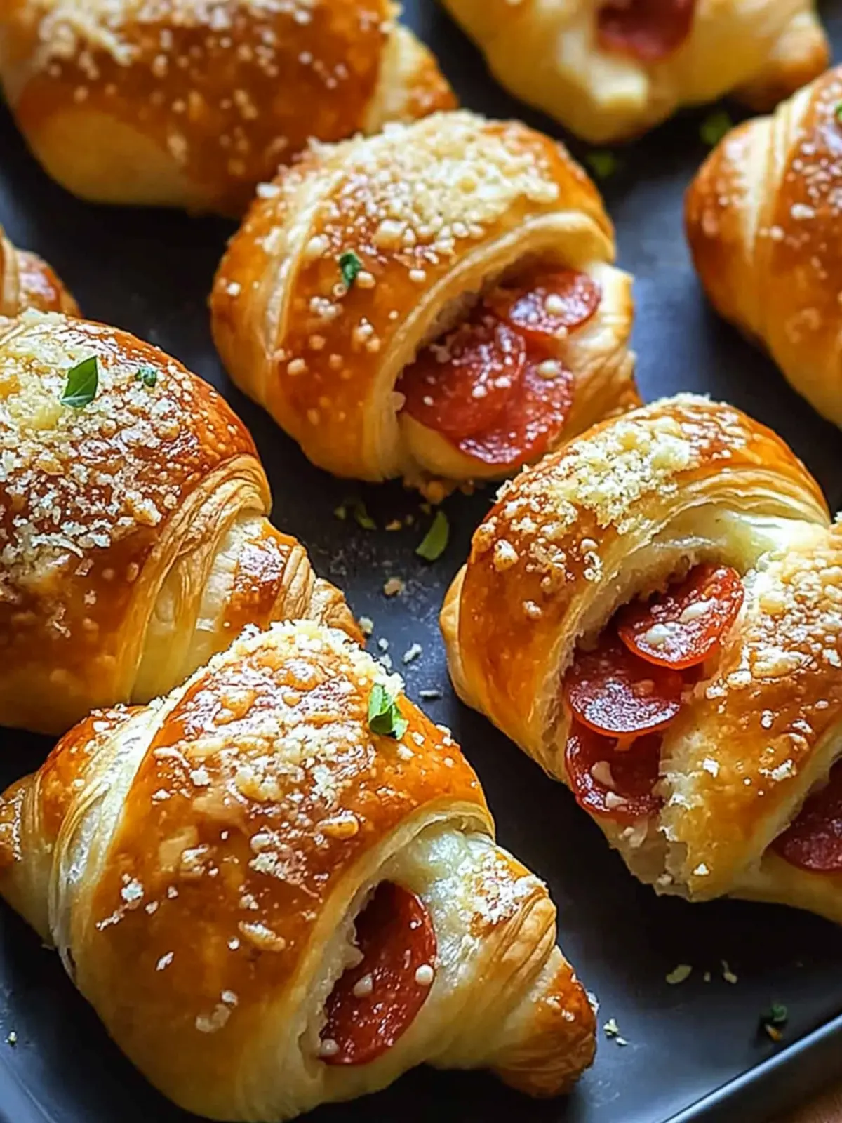 Pepperoni Cheese Croissant Rolls: Your New Snack Obsession 3 Pepperoni Cheese Croissant Rolls