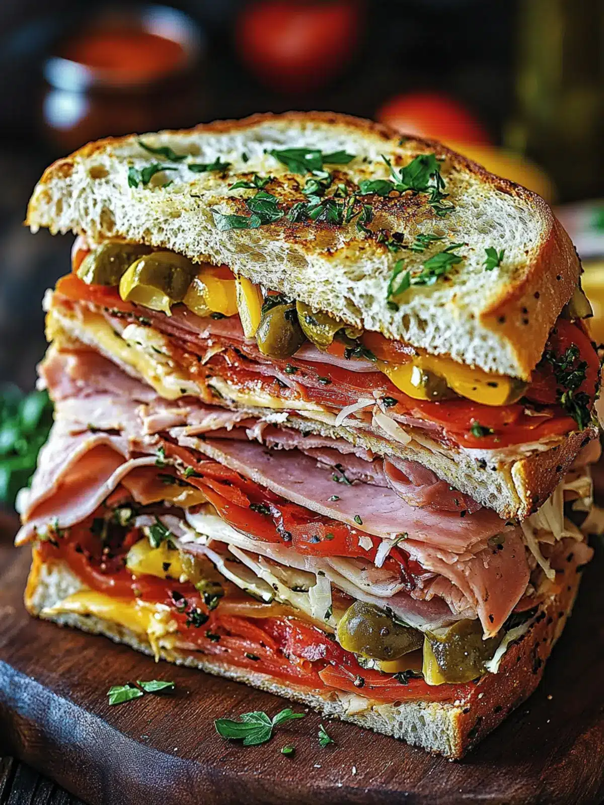 Savor The Classic Italian Muffuletta Sandwich at Home 3 The Classic Italian Muffuletta Sandwich